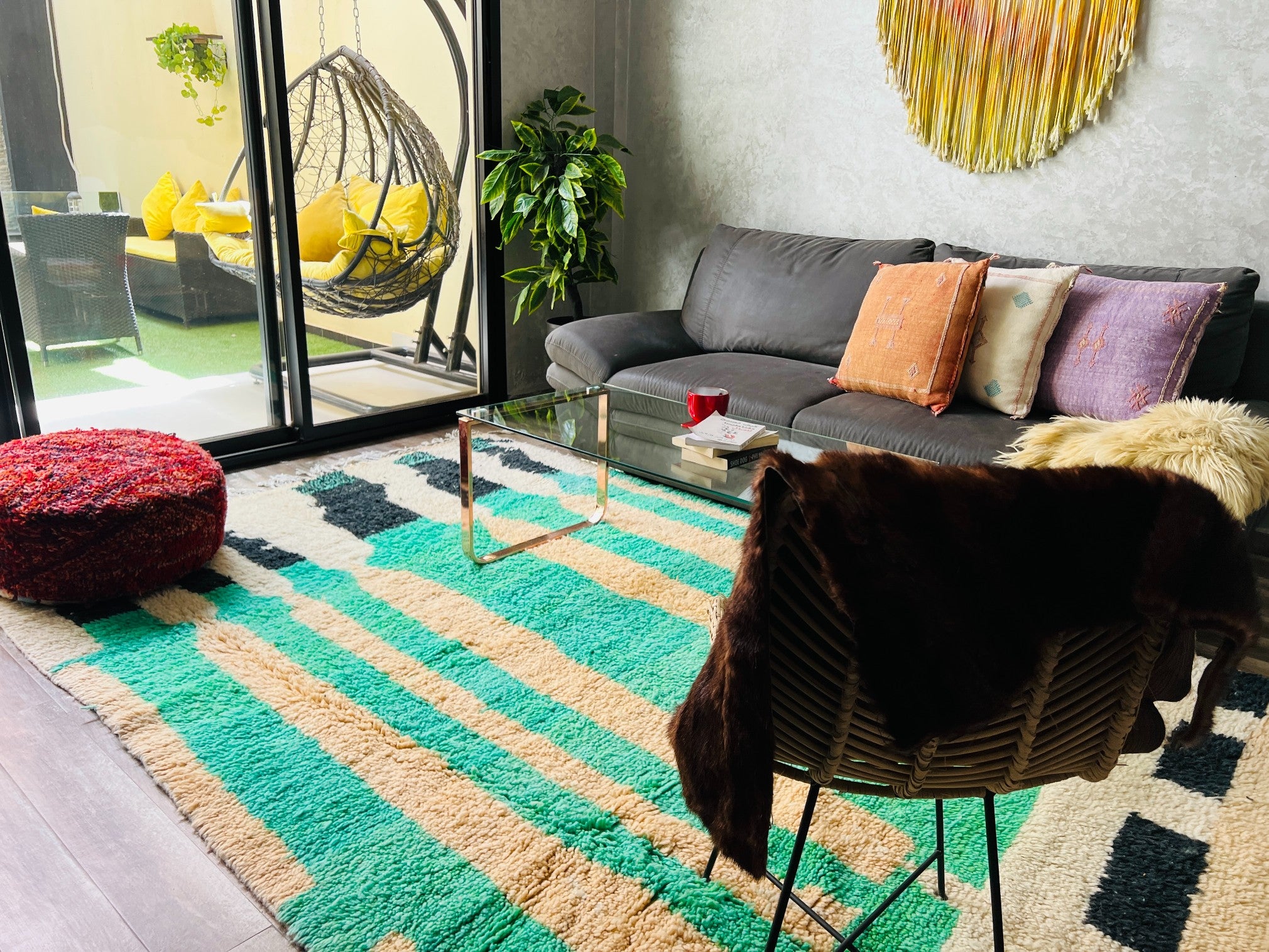 Moroccan berber rug