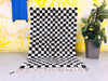 Black Handwoven Rug 5x7 ft - G5369