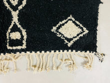 Load image into Gallery viewer, Moroccan Black rug - Custom morocccan rug
