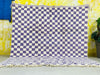 Checkered Beni Ourain rug 8x10 ft - N7366