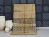 Vintage Moroccan rug ,  Wool Carpet 5x8 - C61