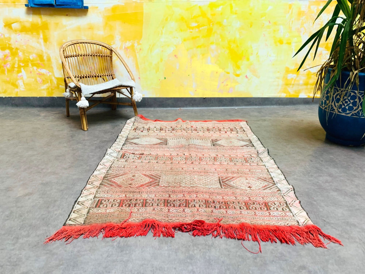 Flatweave Moroccan rug 3x5 FM1 The Wool Rugs