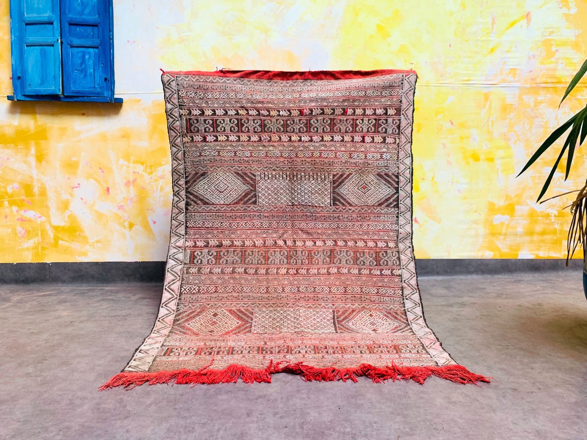 Flatweave Moroccan rug 3x5 FM1 The Wool Rugs