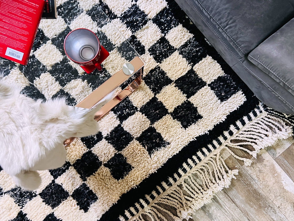 Green Checkered Rugs: Timeless & Elegant Home Décor – The Wool Rugs