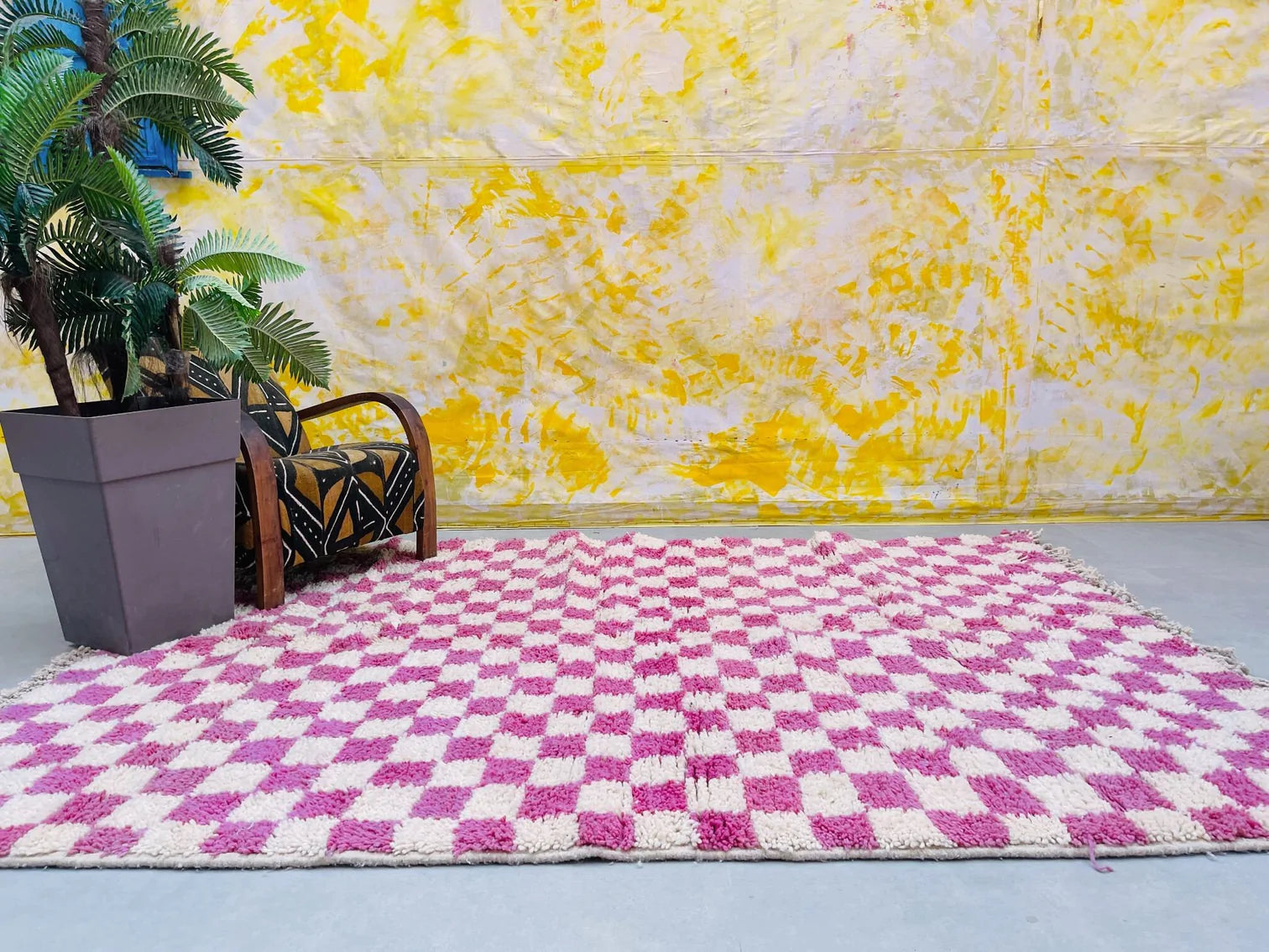 Adding a Unique Touch to Your Home: The Beauty and Versatility of Checkered Moroccan Rugs