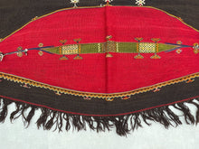 Load image into Gallery viewer, Antique Moroccan clothing, Traditional Moroccan garment, Moroccan embroidered clothing, Moroccan heritage fashion, Handcrafted Moroccan attire, Moroccan vintage garment, Moroccan ceremonial clothing, Moroccan traditional wear, Moroccan textile art, Cultural Moroccan clothing, Moroccan tribal garment, Authentic Moroccan outfit, Berber traditional clothing, Moroccan handmade garment, Moroccan ethnic clothing
