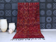 Load image into Gallery viewer, Vintage Handmade Moroccan Rug 6x11 - Soft Wool Berber Rug - C19, Rugs, The Wool Rugs, The Wool Rugs, 
