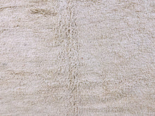 Load image into Gallery viewer, Sophisticated Moroccan Berber wool rug in beige, adding a touch of elegance and warmth to any living space.
