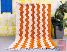 Load image into Gallery viewer, moroccan rug, 
beni ourain rug,
beni rugs, 
rug rugs, 
washable rug, 
the wool rug, 
custom rug, 
boho decor, 
home decor, 
free shipping, 
moroccan carpet, 
custm size rug 