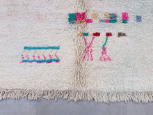 Load image into Gallery viewer, Beni ourain rug, Minimalist rug, blue rug, wool rug, moroccan rug 9x12, moroccan solid rug, Morocco rug, berber rug, wool custom rug, custom made rugs, moroccan berber rug, Handmade rug, Morocco rug