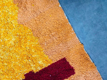 Load image into Gallery viewer, beni rug, Berber rug, Contemporary rug, shag rug, Beni ourain rug, wool rug, Minimalist rug, Moroccan rug 8x10, Moroccan area rug, Handmade rug, moroccan rug 8x10, custom handmade rug, Moroccan area rug