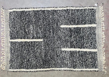 Load image into Gallery viewer, Wool rug, Moroccan Ivory rug, Custom size rug, Wool rug, custom made, Beni ourain rug, Morocco rug, Moroccan rug, moroccan berber rug, moroccan berber rug, Custom rug, Moroccan wool rug, All wool rug