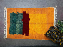 Load image into Gallery viewer, beni rug, Berber rug, Contemporary rug, shag rug, Beni ourain rug, wool rug, Minimalist rug, Moroccan rug 8x10, Moroccan area rug, Handmade rug, moroccan rug 8x10, custom handmade rug, Moroccan area rug