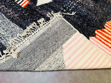 Load image into Gallery viewer, beni ourain rug,
beni rugs, 
rug rugs, 
washable rug, 
the wool rug, 
custom rug, 
boho decor, 
home decor, 
free shipping, 
moroccan carpet, 