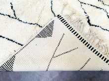 Load image into Gallery viewer, beni ourain rug vintage, 
beni ourain rug morocco, 
beni ourain rug 3x6, 
beni ourain rugs,  
moroccan rugs, 
morocco rugs, 
rugs moroccan, 