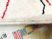 Load image into Gallery viewer, beni ourain rugs,  
moroccan rugs, 
morocco rugs, 
rugs moroccan, 
rugs wool, 
wool for rugs, 
area wool rug, 
wool rugs, 
berber carpet, 
berber rugs, 
handmade rug, 