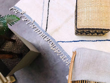 Load image into Gallery viewer, beni ourain rug vintage, 
beni ourain rug morocco, 
beni ourain rug 3x6, 
beni ourain rugs,  
moroccan rugs, 
morocco rugs, 
rugs moroccan, 
rugs wool, 
wool for rugs, custom rug