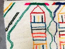 Load image into Gallery viewer, beni ourain rugs,  
moroccan rugs, 
morocco rugs, 
rugs moroccan, 
rugs wool, 
wool for rugs, 
area wool rug, 
wool rugs, 
berber carpet, 
berber rugs, 
handmade rug, 