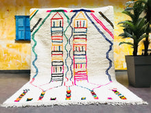 Load image into Gallery viewer, beni ourain rugs,  
moroccan rugs, 
morocco rugs, 
rugs moroccan, 
rugs wool, 
wool for rugs, 
area wool rug, 
wool rugs, 
berber carpet, 
berber rugs, 
handmade rug, 