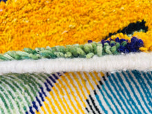 Load image into Gallery viewer, Contemporary rug, Custom rug, handmade berber rug, Blue area rug, moroccan berber rug, Custom rug, beni ourain, Moroccan blue rug, Moroccan rug, Wool rug, Custom size rug, Moroccan rug 8x10, Moroccan rug