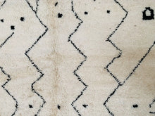 Load image into Gallery viewer, Beni ourain rug, morocco rug, Beni ourain rug, Minimalist rug, custom rugs, moroccan rug 9x12, Blue area rug, Beni Ourain rug, Wool rug, wool rug, Custom area rug, custom design rugs, Moroccan rug
