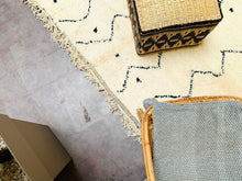 Load image into Gallery viewer, Beni ourain rug, morocco rug, Beni ourain rug, Minimalist rug, custom rugs, moroccan rug 9x12, Blue area rug, Beni Ourain rug, Wool rug, wool rug, Custom area rug, custom design rugs, Moroccan rug