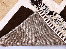 Load image into Gallery viewer, moroccan rug, 
beni ourain rug,
beni rugs, 
rug rugs, 
washable rug, 
the wool rug, 
custom rug, 
boho decor, 
home decor, 
free shipping, 
moroccan carpet, 
custm size rug 