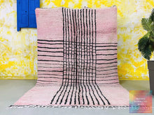 Load image into Gallery viewer, moroccan rug, 
beni ourain rug,
beni rugs, 
rug rugs, 
washable rug, 
the wool rug, 
custom rug, 
boho decor, 
home decor, 
free shipping, 
moroccan carpet, 
custm size rug 