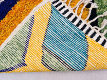 Load image into Gallery viewer, Contemporary rug, Custom rug, handmade berber rug, Blue area rug, moroccan berber rug, Custom rug, beni ourain, Moroccan blue rug, Moroccan rug, Wool rug, Custom size rug, Moroccan rug 8x10, Moroccan rug