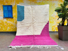 Load image into Gallery viewer, Beni Ourain rug,
Moroccan Berber rug,
rug for living room,
Large Area rug,
Custom rug,
Morrocan rug,
Abstract rug,
Moroccan rug,
Free Shipping,
