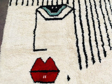 Load image into Gallery viewer, Berber rug, custom moroccan rug, Wool rug, Custom size rug, Berber rug, rugs rug, moroccan rug 9x12, shag rug, All wool rug, Moroccan rug, Moroccan area rug, Custom rug