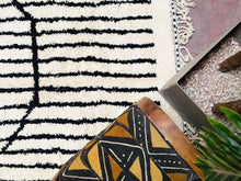 Load image into Gallery viewer, Berber rug, custom moroccan rug, Wool rug, Custom size rug, Berber rug, rugs rug, moroccan rug 9x12, shag rug, All wool rug, Moroccan rug, Moroccan area rug, Custom rug