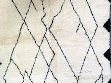 Load image into Gallery viewer, beni ourain rug vintage, 
beni ourain rug morocco, 
beni ourain rug 3x6, 
beni ourain rugs,  
moroccan rugs, 
morocco rugs, 
rugs moroccan, 