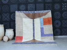 Load image into Gallery viewer, Handmade Wool Beni Ourain Carpet, Custom rugs, The Wool Rugs, The Wool Rugs, 