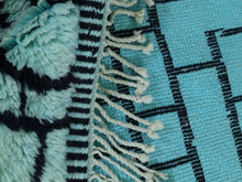 Load image into Gallery viewer, Mint Green Moroccan Custom Rug, Custom rugs, The Wool Rugs, The Wool Rugs, 