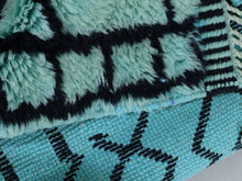 Load image into Gallery viewer, Mint Green Moroccan Custom Rug, Custom rugs, The Wool Rugs, The Wool Rugs, 