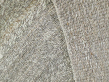 Load image into Gallery viewer, Custom-size white wool rug featuring bold Berber motifs, woven by Moroccan artisans for modern interiors



