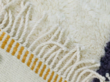 Load image into Gallery viewer, Colorful artisan wool rug handmade in Morocco


