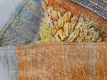 Load image into Gallery viewer, Moroccan area rug featuring sculptural vertical textured lines


