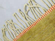 Load image into Gallery viewer, Moroccan wool rug in terracotta, olive, ivory, and camel

