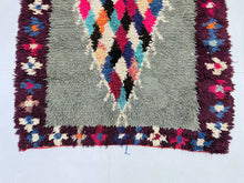 Load image into Gallery viewer, Moroccan handcrafted rug for creative and eclectic spaces.
