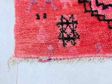 Load image into Gallery viewer, Moroccan handmade runner rug, perfect for eclectic interiors.
