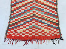 Load image into Gallery viewer, Authentic vintage Moroccan rug bringing warmth to modern spaces.
