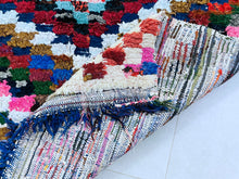 Load image into Gallery viewer, Eco-friendly rug crafted from upcycled textiles.
