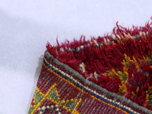Load image into Gallery viewer, Vintage Handmade Moroccan Rug 6x11 - Soft Wool Berber Rug - C19, Rugs, The Wool Rugs, The Wool Rugs, 
