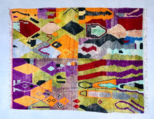 Load image into Gallery viewer, Colorful Moroccan Berber Rug 9x13 - G5371
