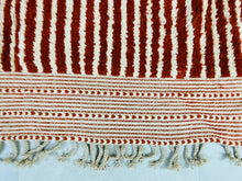 Load image into Gallery viewer, Berber rug, Tapis Berbere, Moroccan rug Hand knotted, Beni ourain rug, all wool berber rug, Custom rug, handmade rug, Genuine lamb wool