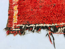 Load image into Gallery viewer, Vintage Moroccan Boucherouite Rug 3x7 - TB4, Rugs, The Wool Rugs, The Wool Rugs, 

