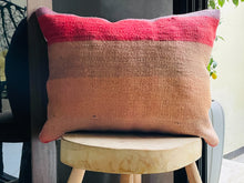 Load image into Gallery viewer, Pillow,  soft pillow,  hand woven pillow,  home deco,  throw pillow,  cute cushion,  Cushion for Sofa,  Cushion for Living Room,  Soft Cushion,  Decorative Throw Pillow,  Soft PLush knot pillow,  Modern Cushion,  Square woven Seat cushion
