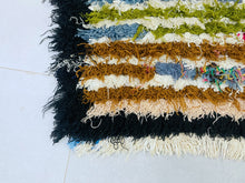 Load image into Gallery viewer, Bohemian Moroccan decor rug in neutral and pastel shades

